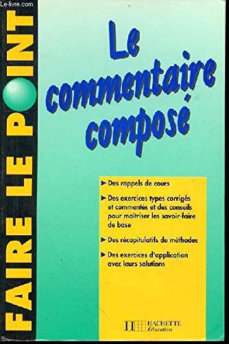 Le commentaire composé