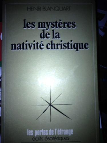Les mystères de la nativité christique