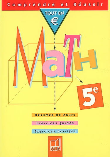 Math 5e : tout en euros