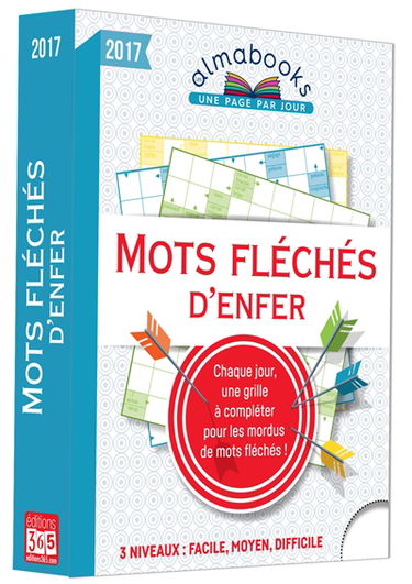 Mots fléchés d'enfer 2017 : chaque jour, une grille à compléter pour les mordus de mots fléchés