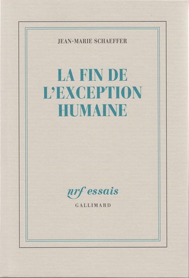La fin de l'exception humaine
