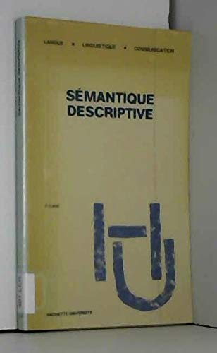Sémantique descriptive