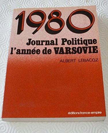 Couverture de 1980, journal politique de l'année de Varsovie