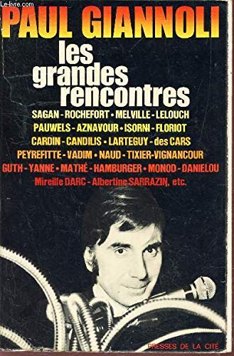 Couverture de Les grandes rencontres