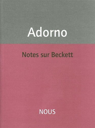 Notes sur Beckett