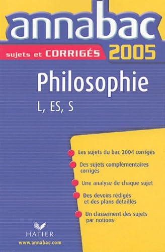 Philosophie L, ES, S