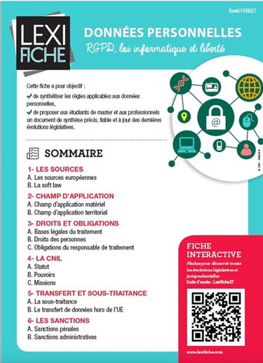 Données personnelles : RGPD, loi Informatique et libertés