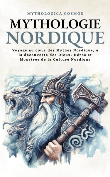 Couverture de Mythologie Nordique: Voyage au cœur des Mythes Nordique, à la découverte des Dieux, Héros et Monstres de la Culture Nordique par Mythologica Cosmos