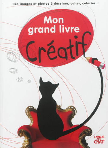Mon grand livre créatif : des images et photos à dessiner, coller, colorier...