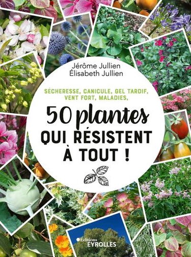 Couverture de Sécheresse, canicule, gel tardif, vent fort, maladies, 50 plantes qui résistent à tout !