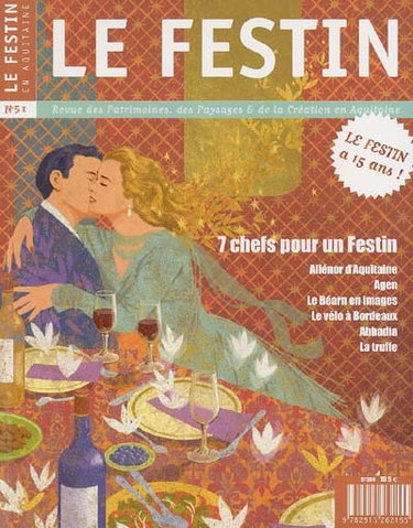 Couverture de Festin (Le), n° 51. 7 chefs pour un festin : Le festin a 15 ans !