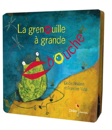 Couverture de La grenouille à grande bouche
