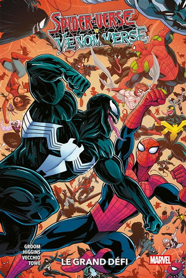 Couverture de Spider-verse vs Venomverse : le grand défi