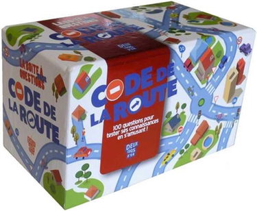 Couverture de Code de la route : la boîte à questions junior