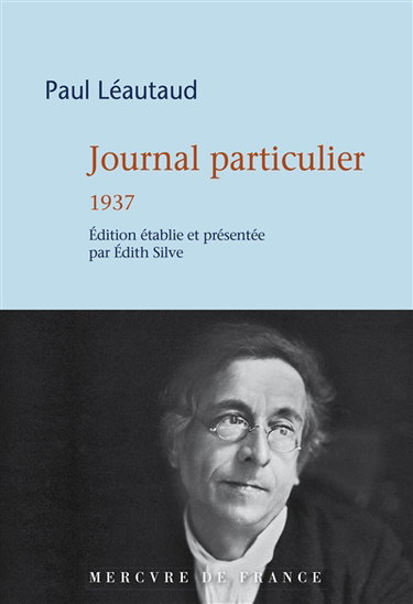 Journal particulier. 1937
