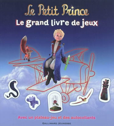 Couverture de Le Petit Prince : le grand livre de jeux par Collectif