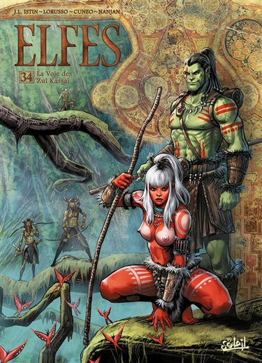 Couverture de Elfes. Vol. 34. La voie des Zul Kassaï