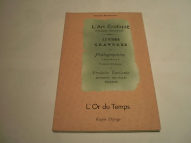 Couverture de L'art erotique (voluptés sensuelles)