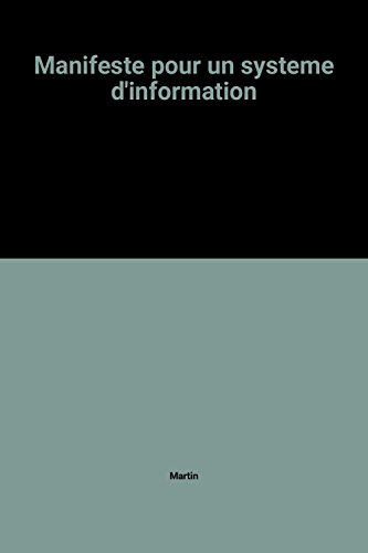 Manifeste pour un système d'information