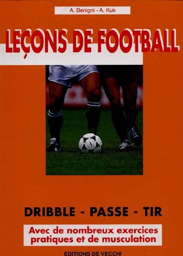 Leçons de football : dribble, passe, tir