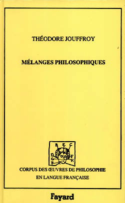 Mélanges philosophiques. Vol. 1. 1833-1842