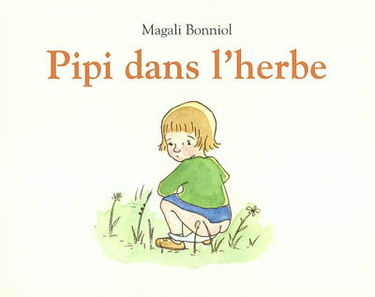 Pipi dans l'herbe