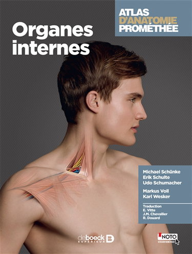 Couverture de Atlas d'anatomie Prométhée. Organes internes