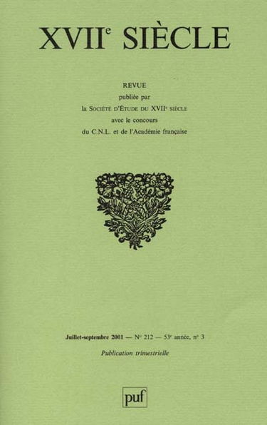 Dix-septième siècle, n° 212. Les entrées royales