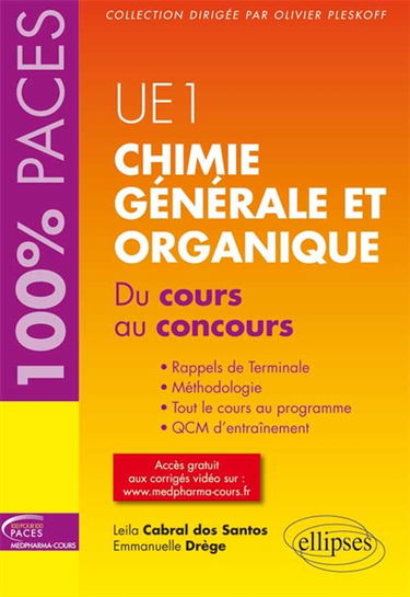 UE1, chimie générale et organique : du cours au concours