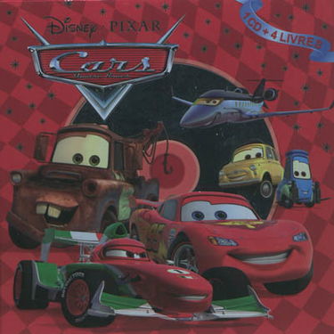Cars : 1 CD + 4 livres