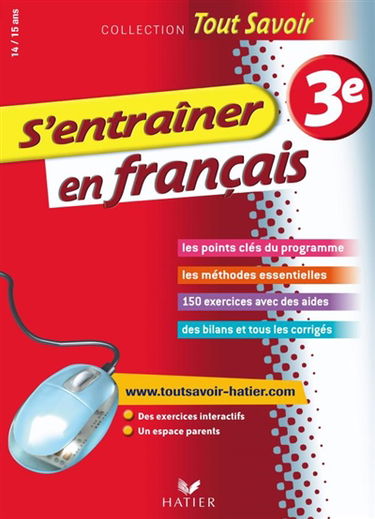 S'entraîner en français : 3e