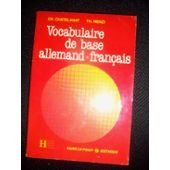 Vocabulaire de base allemand -français