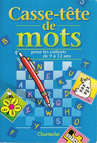 Casse-tête de mots pour les enfants de 9 à 12 ans
