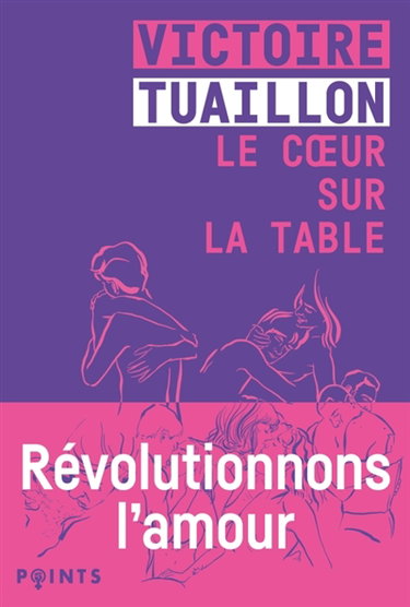 Couverture de Le coeur sur la table