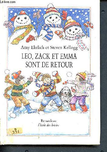 Léo, Zack et Emma sont de retour