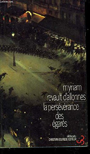 La Persévérance des égarés