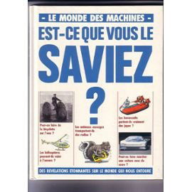 Le monde des machines