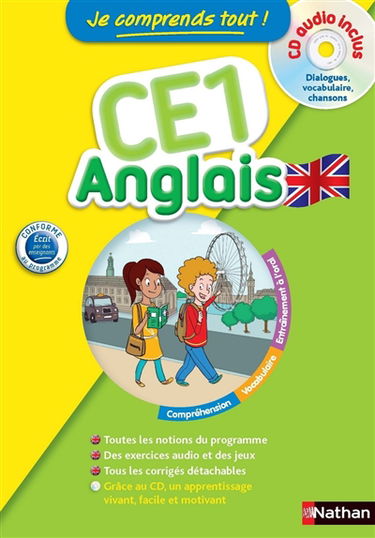 Je comprends tout ! Anglais CE1, 7-8 ans