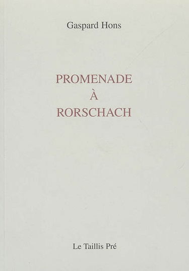 Promenade à Rorschach : parcours 1994-2001