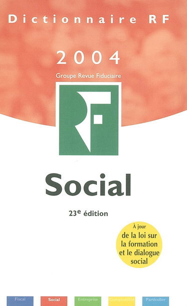 Dictionnaire social 2004