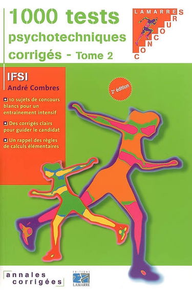1.000 tests psychotechniques corrigés. Vol. 2