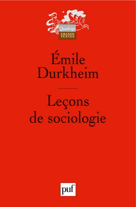 Leçons de sociologie