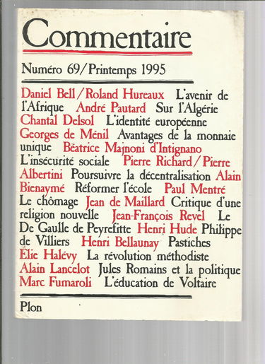 Commentaire, n° 69
