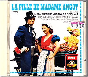 Couverture de La fille de Madame ANGOT