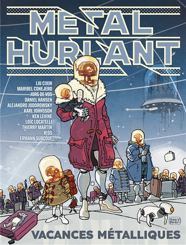 Couverture de Métal hurlant, n° 11. Vacances métalliques