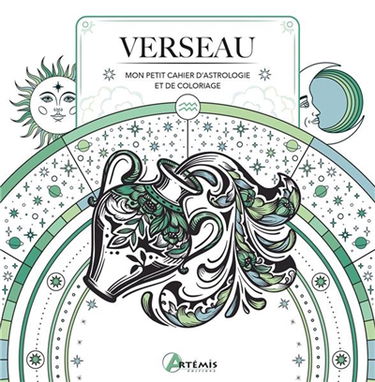 Verseau : mon petit cahier d'astrologie et de coloriage