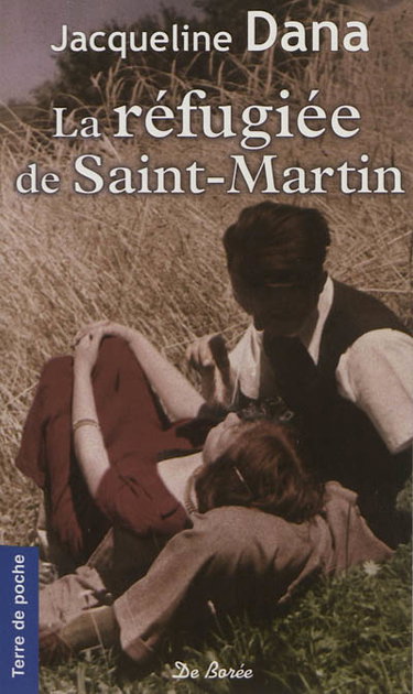 Couverture de La réfugiée de Saint-Martin