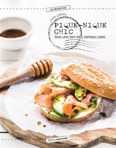 Pique-nique chic : bocaux, wraps, soupes froides, gourmandises, boissons...
