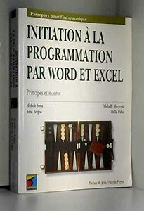 Initiation à la programmation par Word et Excel