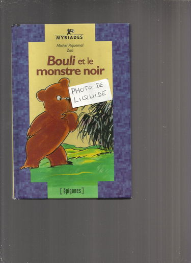 Bouli Et Le Monstre Noir